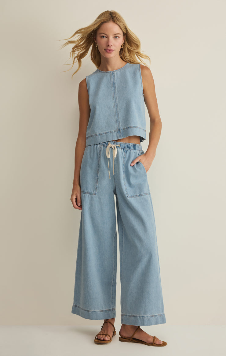 Pants Daycation Denim Utility Pant Coastal Water