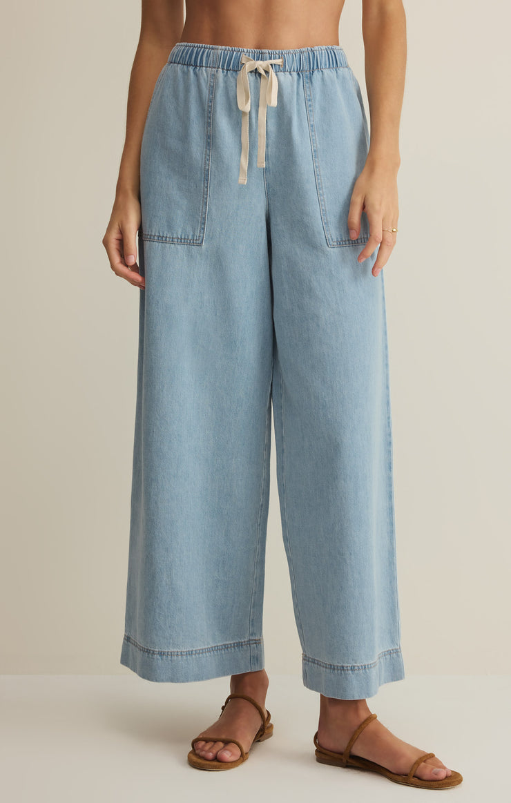 Pants Daycation Denim Utility Pant Coastal Water