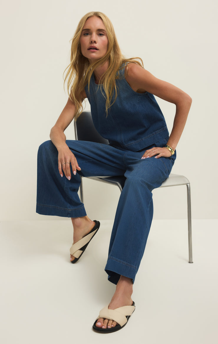 Daycation Denim Utility Pant