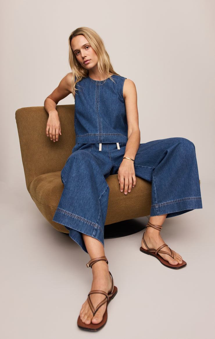 Daycation Denim Utility Pant