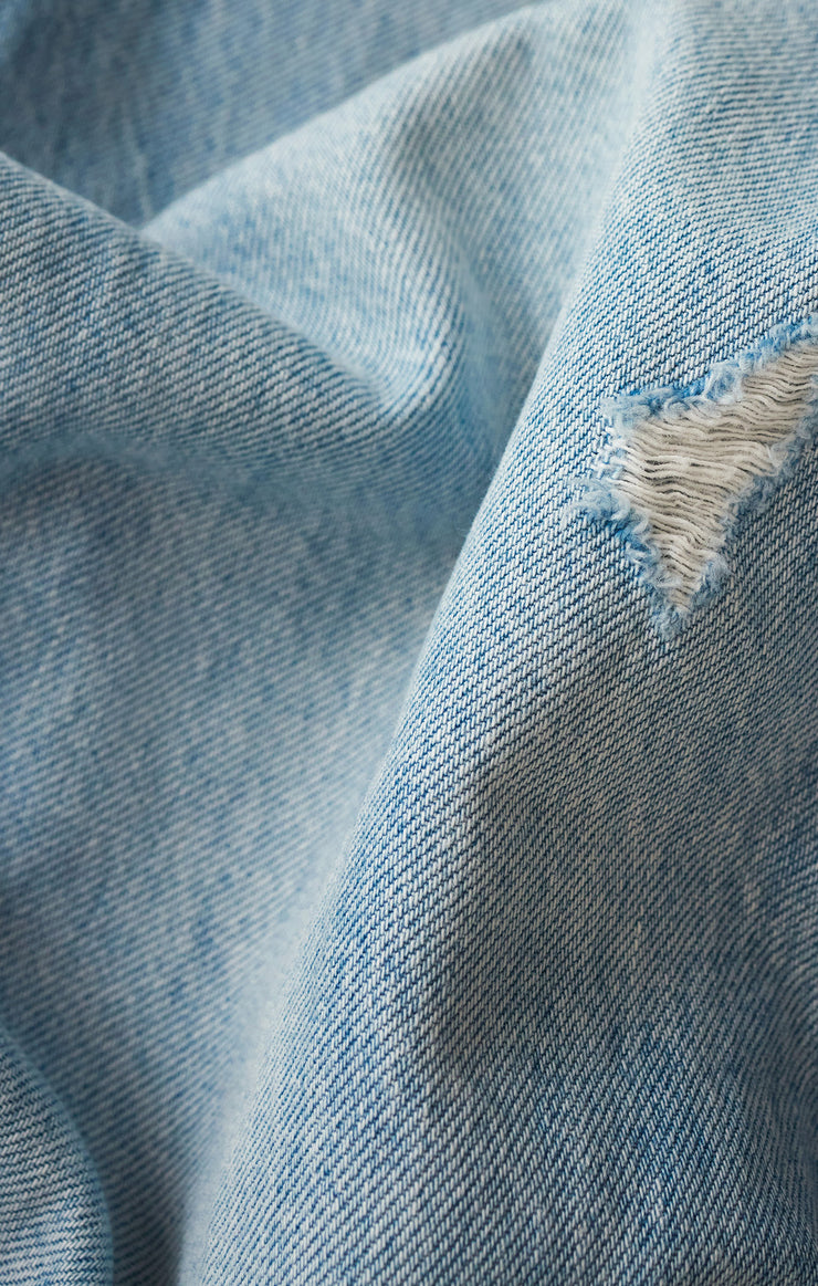 Pants Remi High Rise Denim Bowed Pant Cove