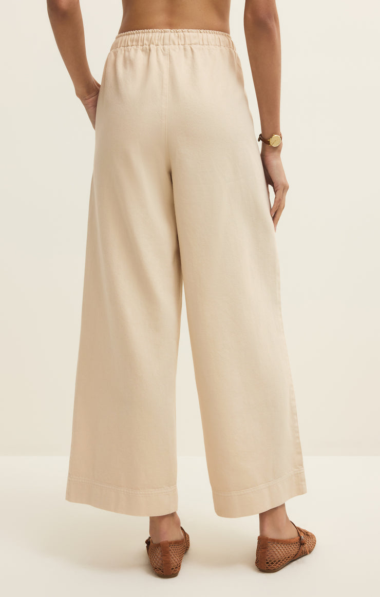 Pants Daycation Twill Ankle Pant Parchment