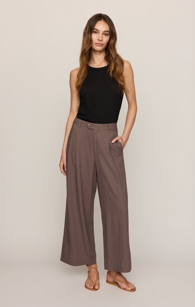 Pants Lark Linen Trouser Perfectly Taupe