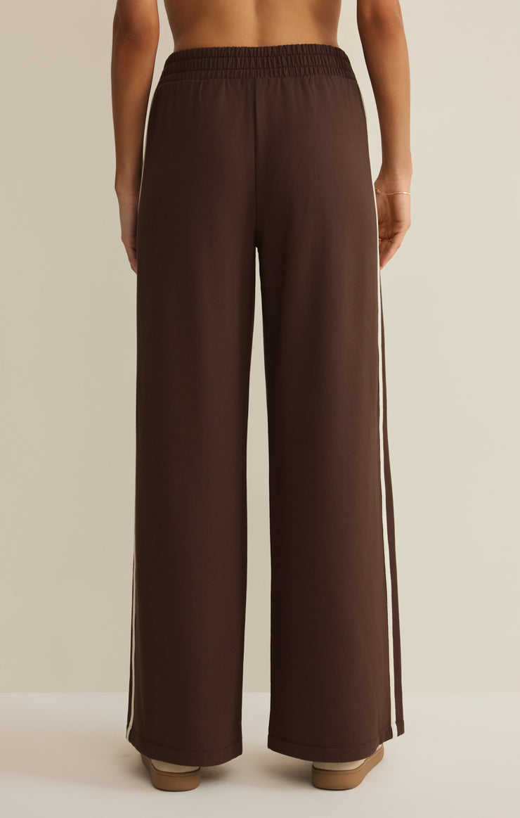 Pants Layover Modal Track Pant Chocolate Cherry