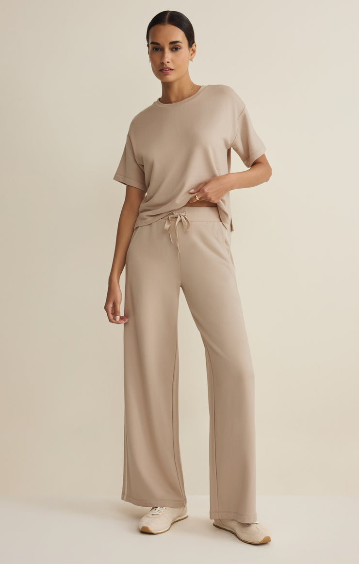 Pants Layover Modal Track Pant Parchment