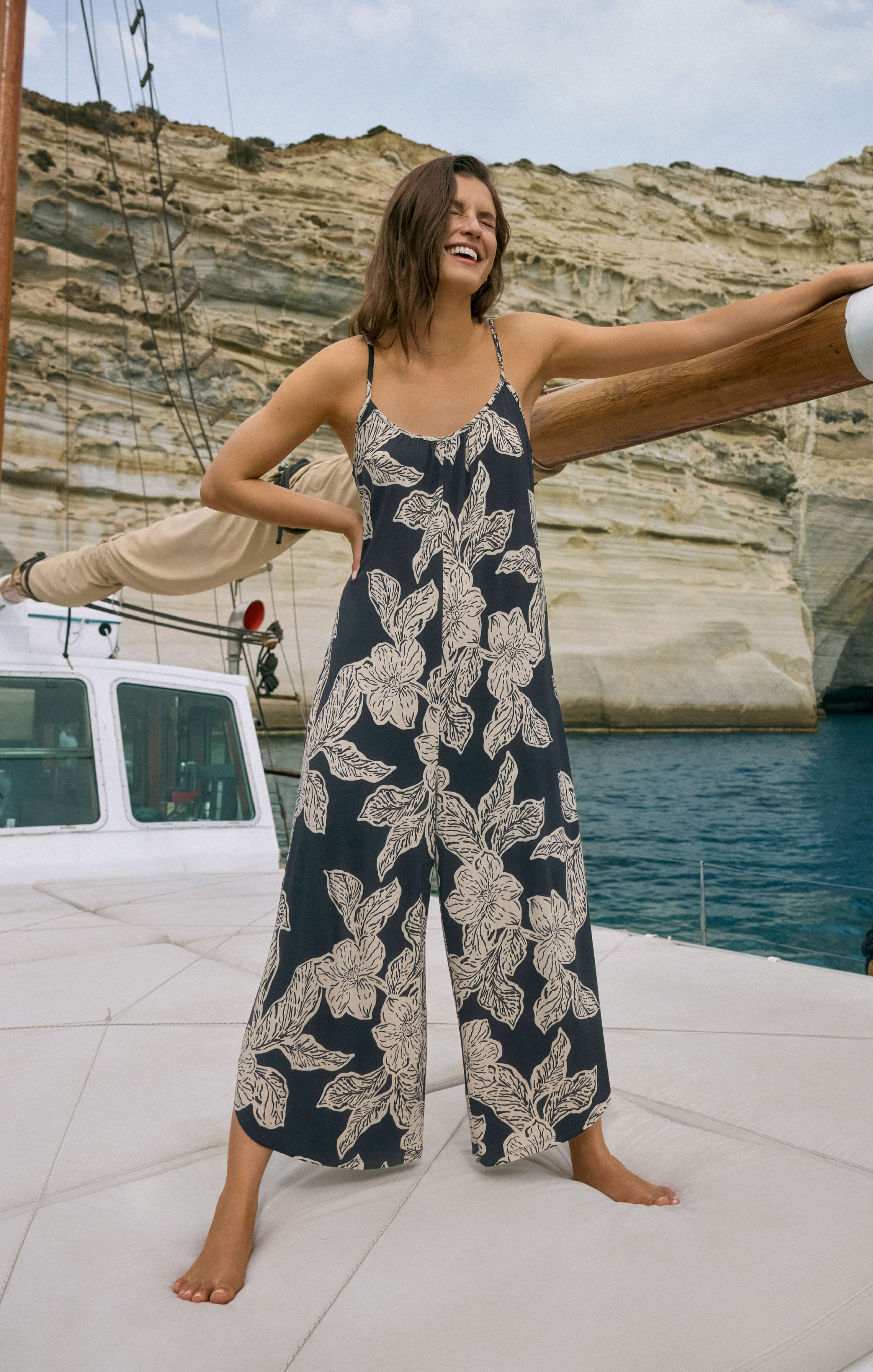 Flared Asha Floral Jumpsuit – Z SUPPLY