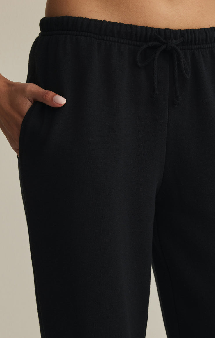 Pants Downtown Fleece Jogger Black