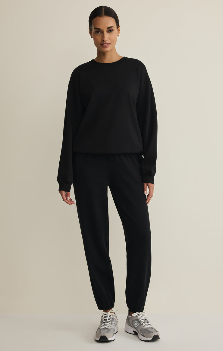 Pants Downtown Fleece Jogger Black