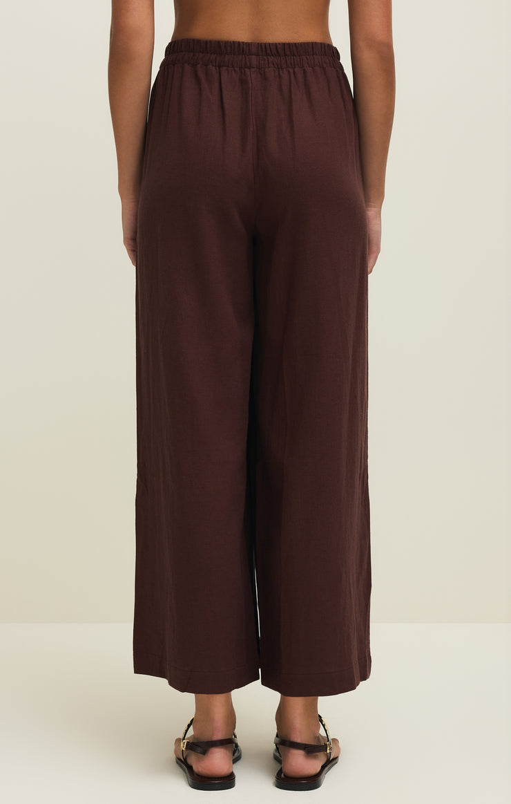 Pants Scout Linen Pant Chocolate Cherry