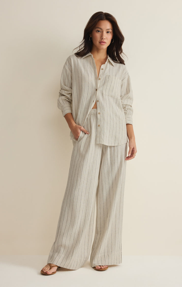 Henri Striped Linen Wide Leg Pant – Z SUPPLY