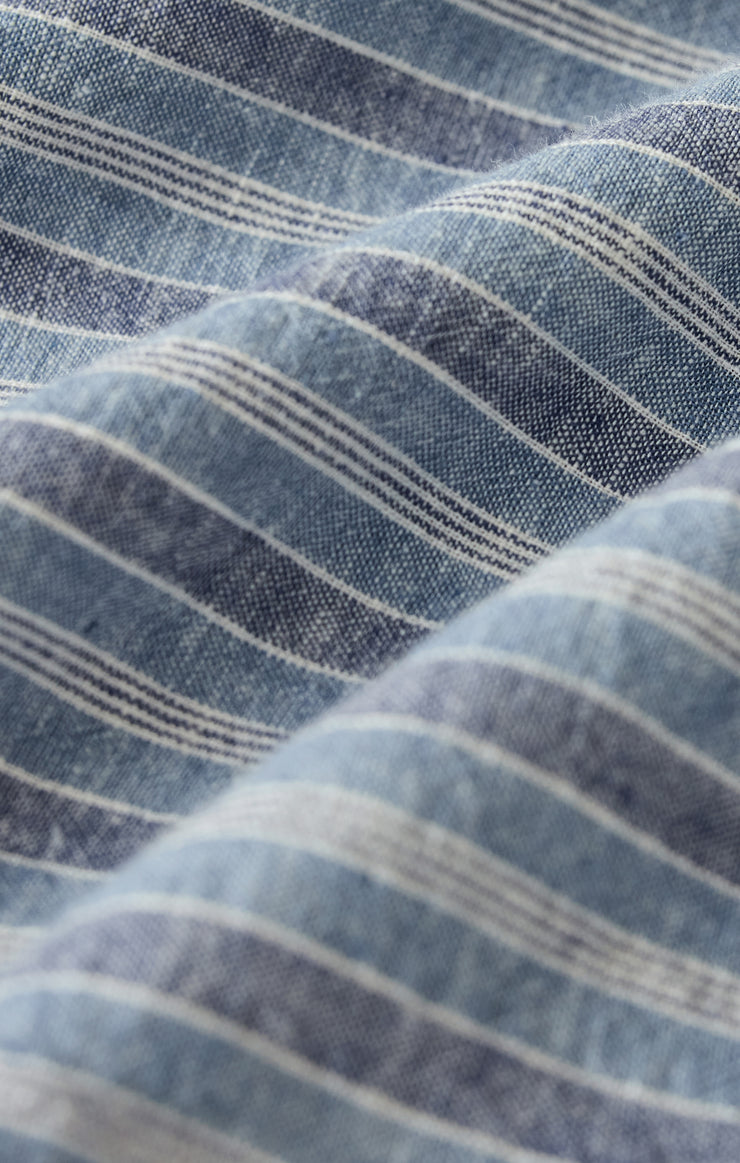 Pants The Perfect Striped Linen Pant Indigo