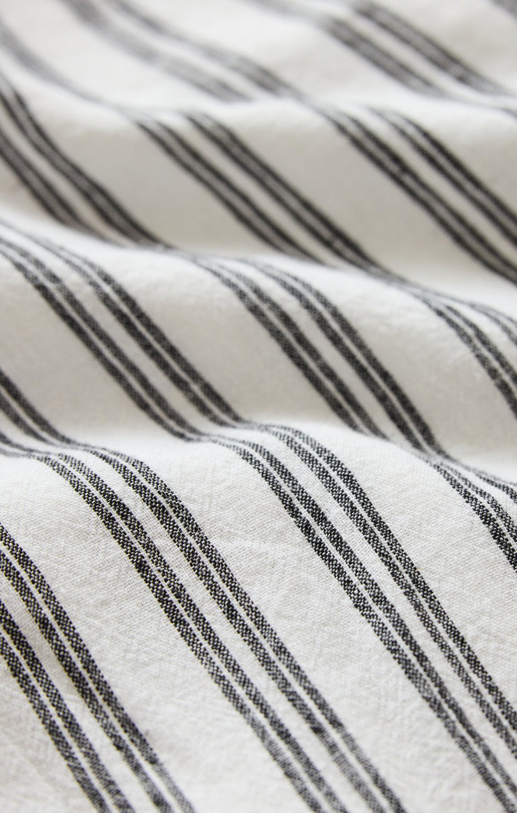 Pants The Perfect Striped Linen Pant White