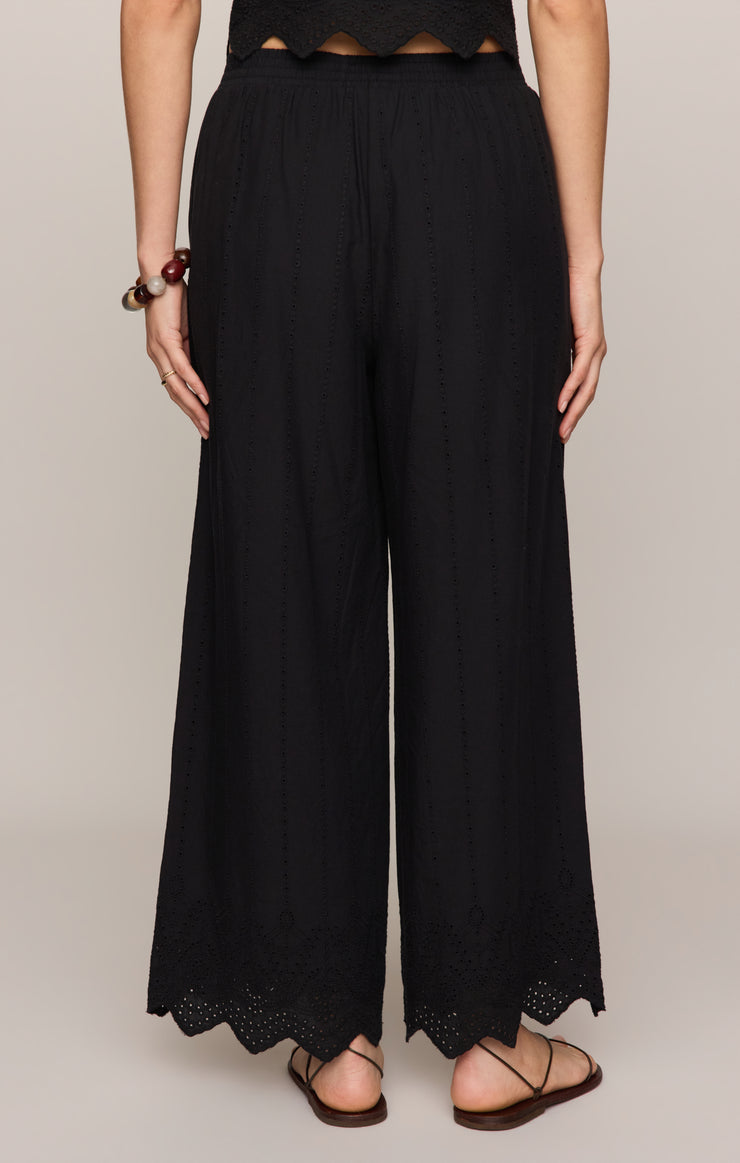 Pants Sea Esta Embroidered Pant Black