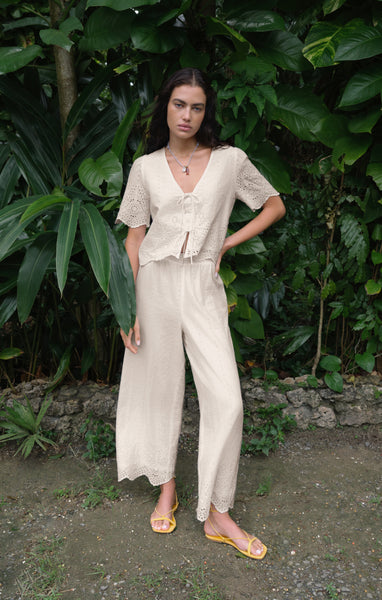 Sea Esta Embroidered Pant – Z SUPPLY