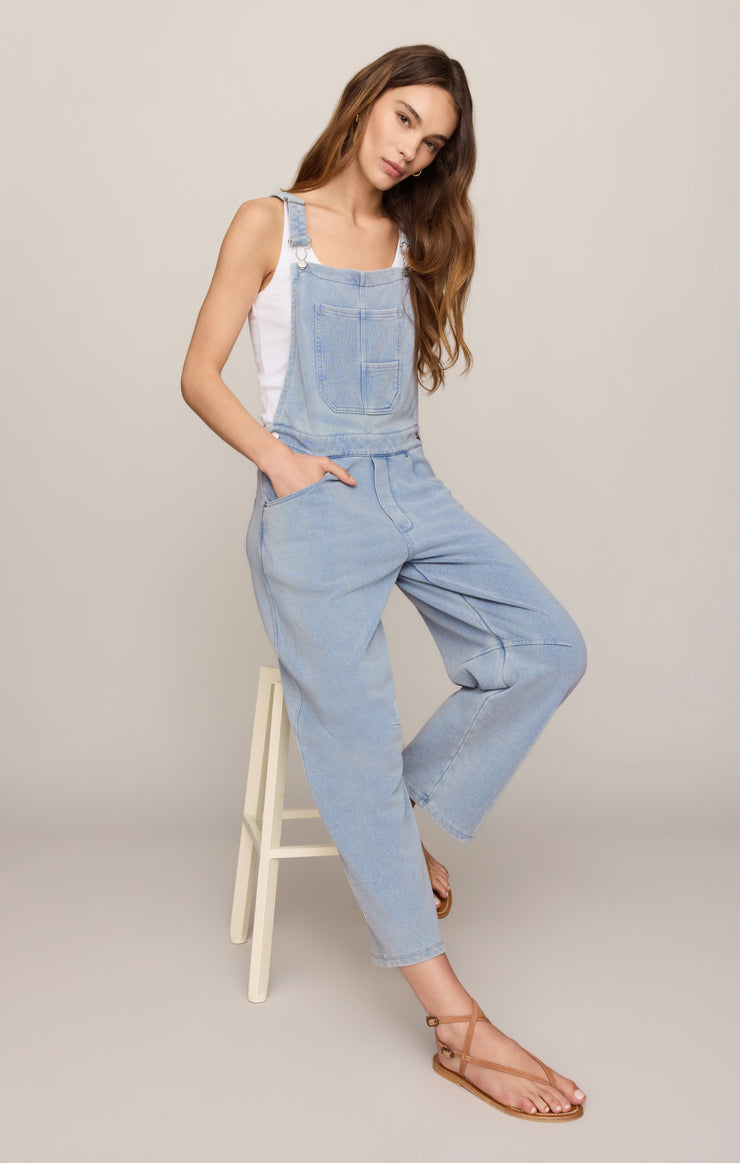 ボトムス・スパッツ apolina bibi dungaree Pipeline Knit Denim Overalls – Z SUPPLY