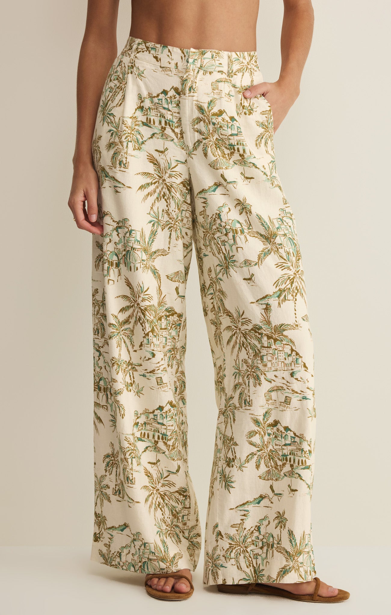 Overlook Tiki Linen Pant – Z SUPPLY