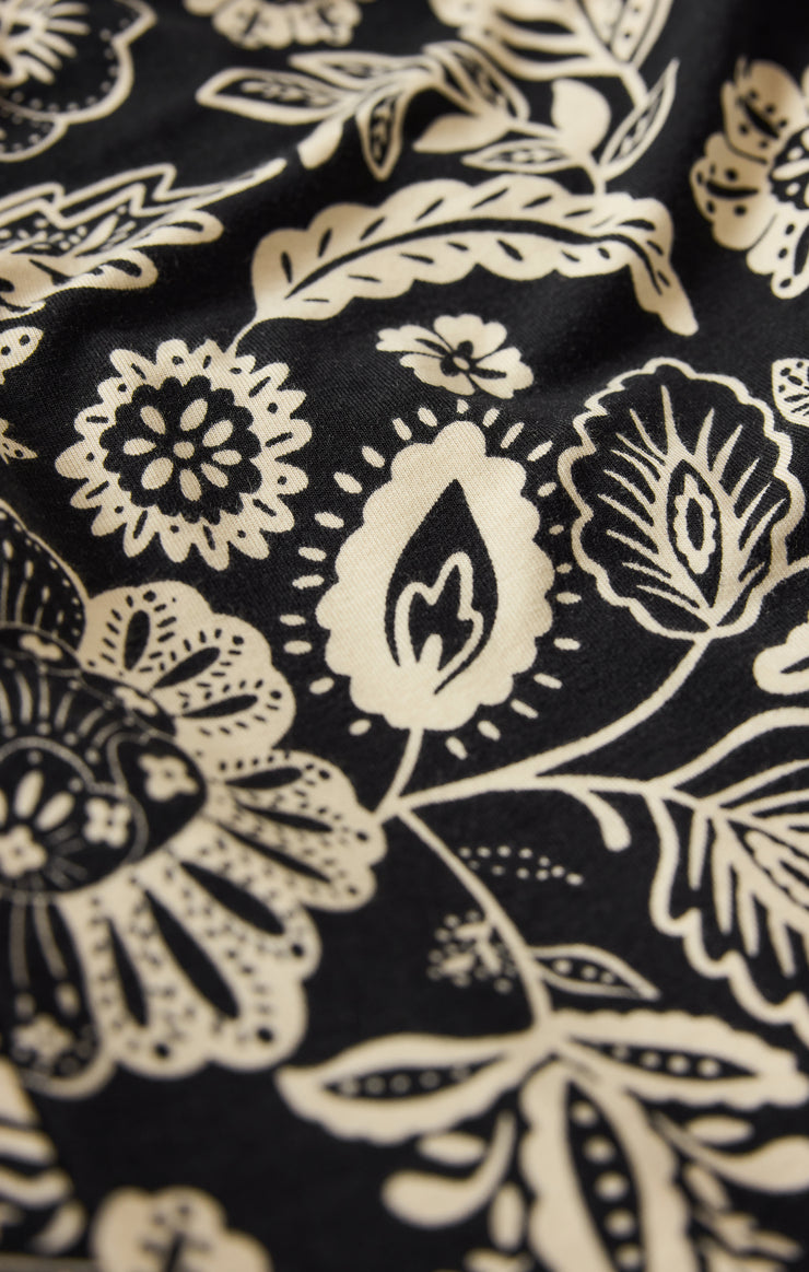 Pants Day Off Luz Floral Jumpsuit Black