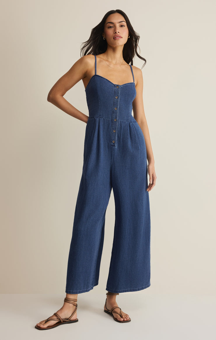 Pants Angel Eyes Twill Jumpsuit Twilight Blue