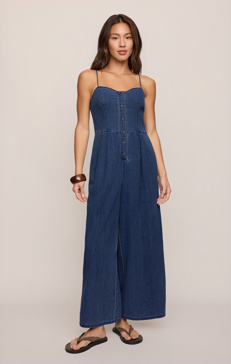 Pants Angel Eyes Twill Jumpsuit Twilight Blue