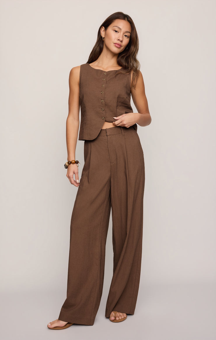 Pants Overlook Linen Pant Palo Santo