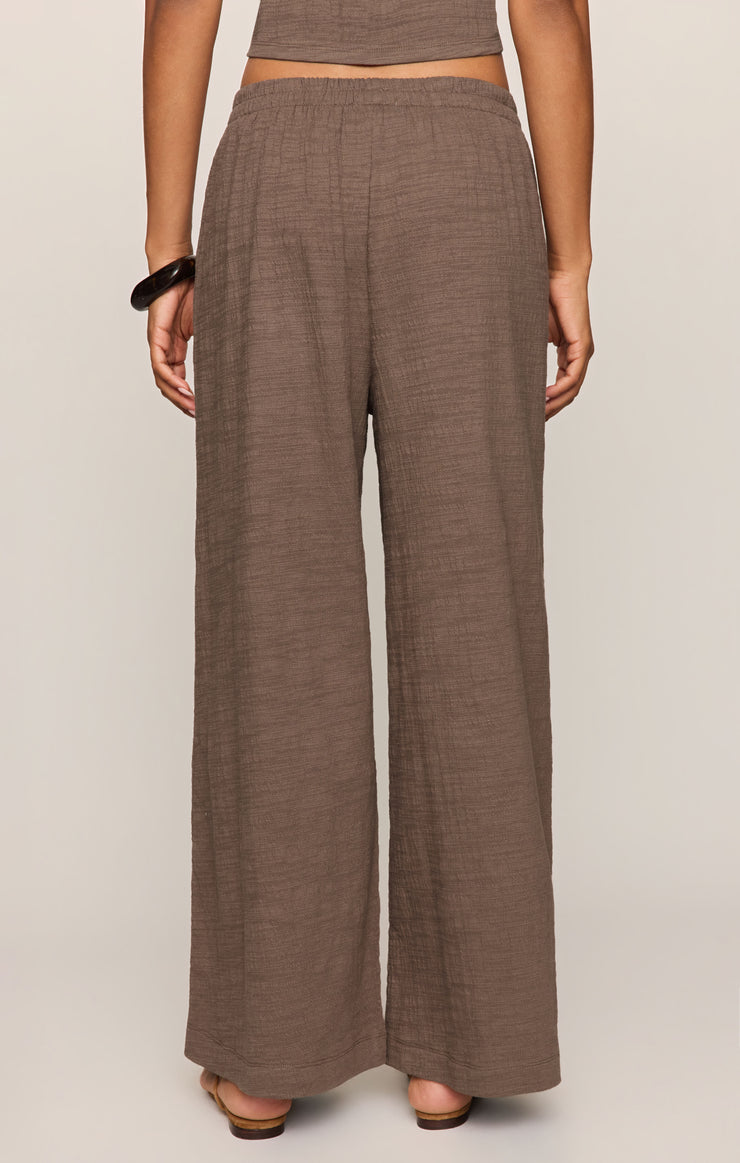 Pants Scout Textured Slub Pant Cocoa Latte
