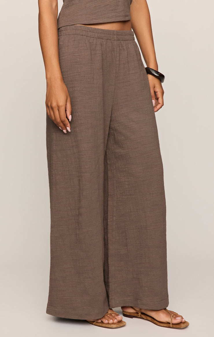 Pants Scout Textured Slub Pant Cocoa Latte