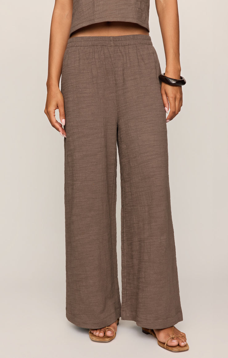 Pants Scout Textured Slub Pant Cocoa Latte
