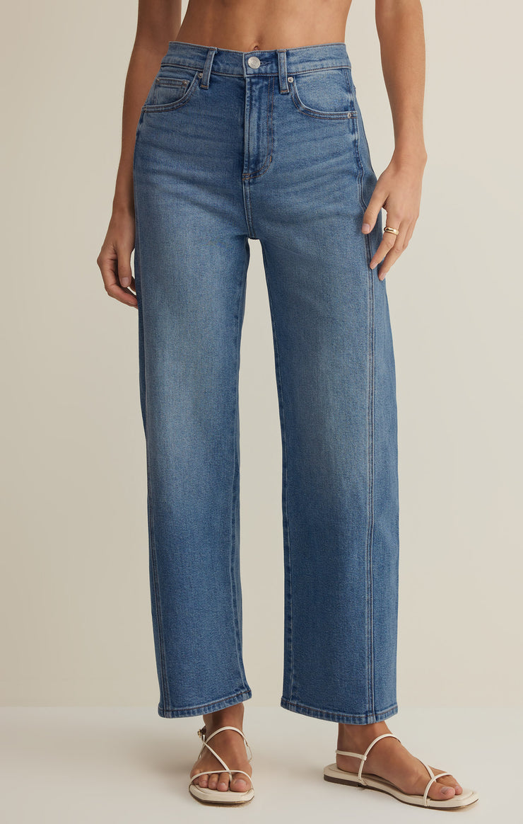 Pants Luna High Rise Bowed Denim Pant Eternity