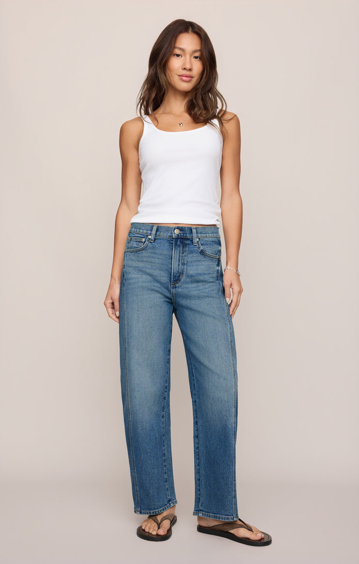 Pants Luna High Rise Bowed Denim Pant Eternity