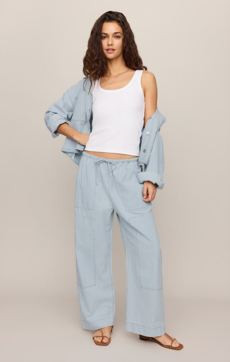 Pants Soft Denim Carpenter Pant Seaboard Stripe