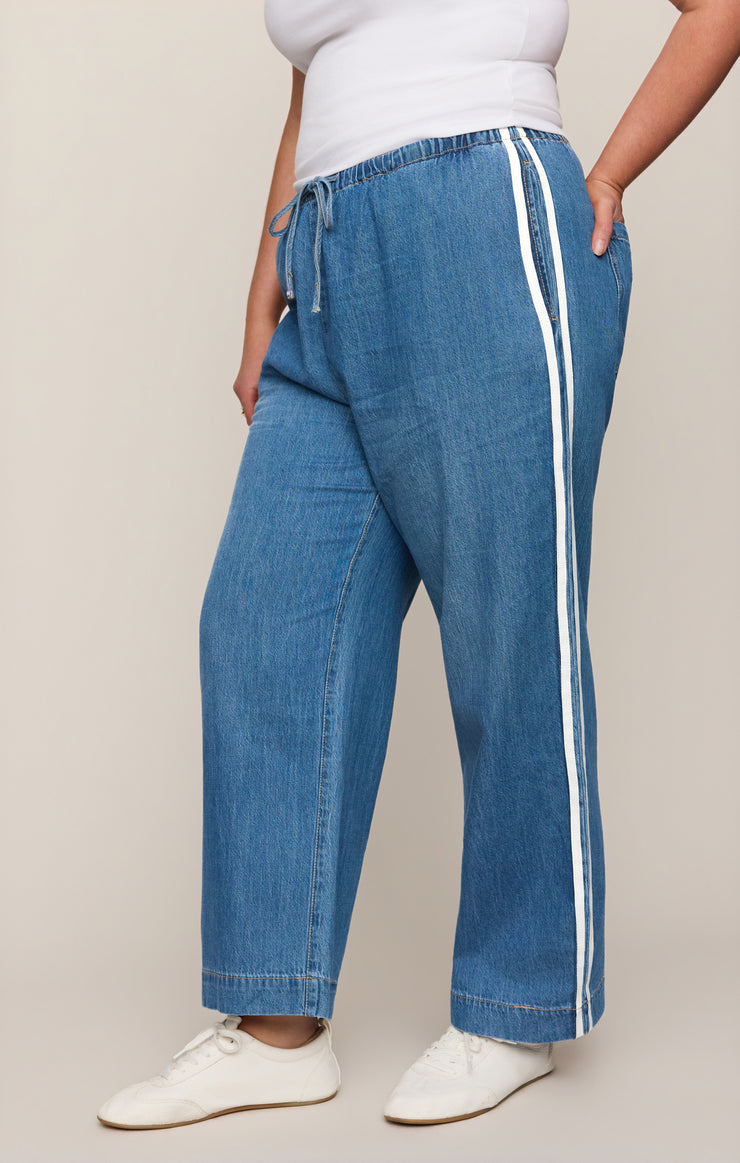 Pants Sidelines Ankle Denim Track Pant Dreamstate
