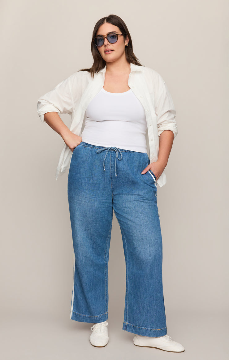 Pants Sidelines Ankle Denim Track Pant Dreamstate