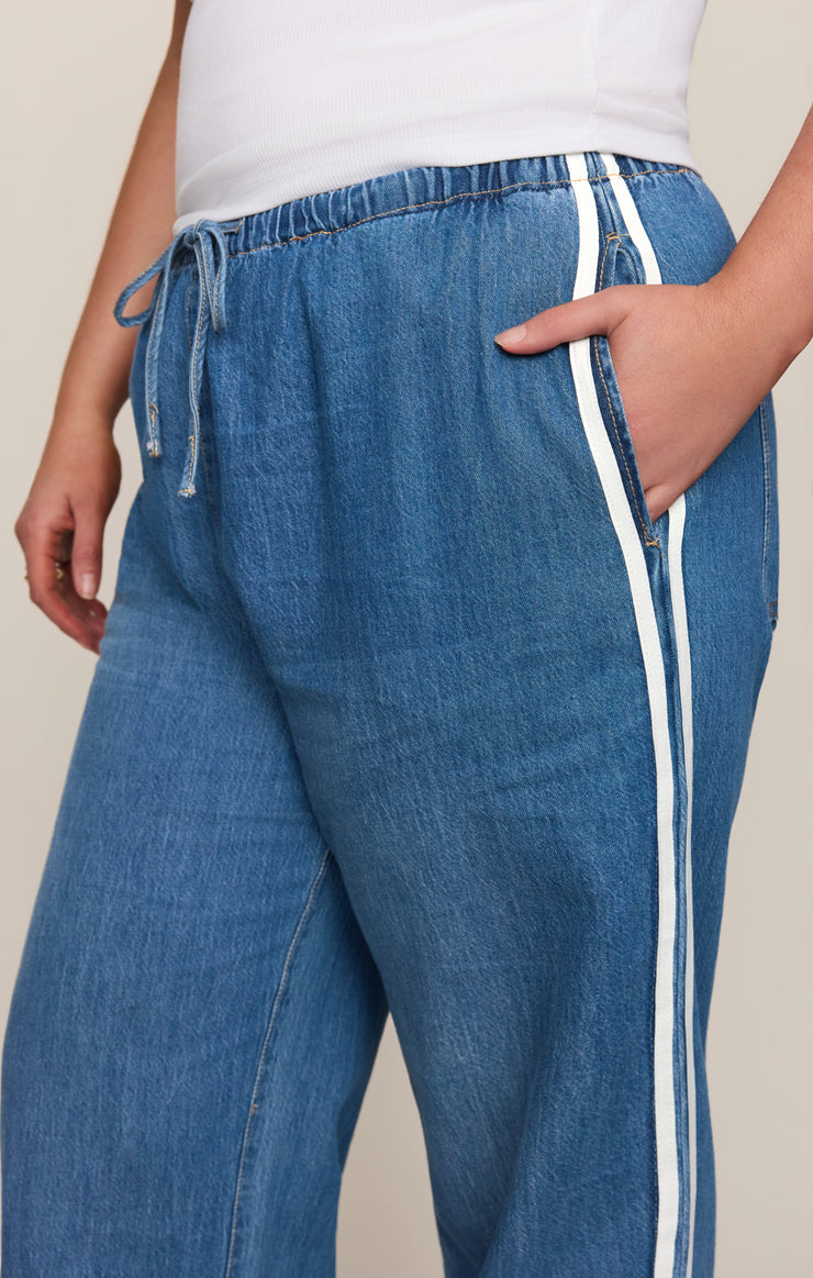 Pants Sidelines Ankle Denim Track Pant Dreamstate