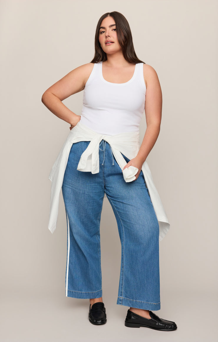 Pants Sidelines Ankle Denim Track Pant Dreamstate
