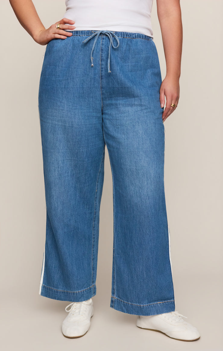 Pants Sidelines Ankle Denim Track Pant Dreamstate
