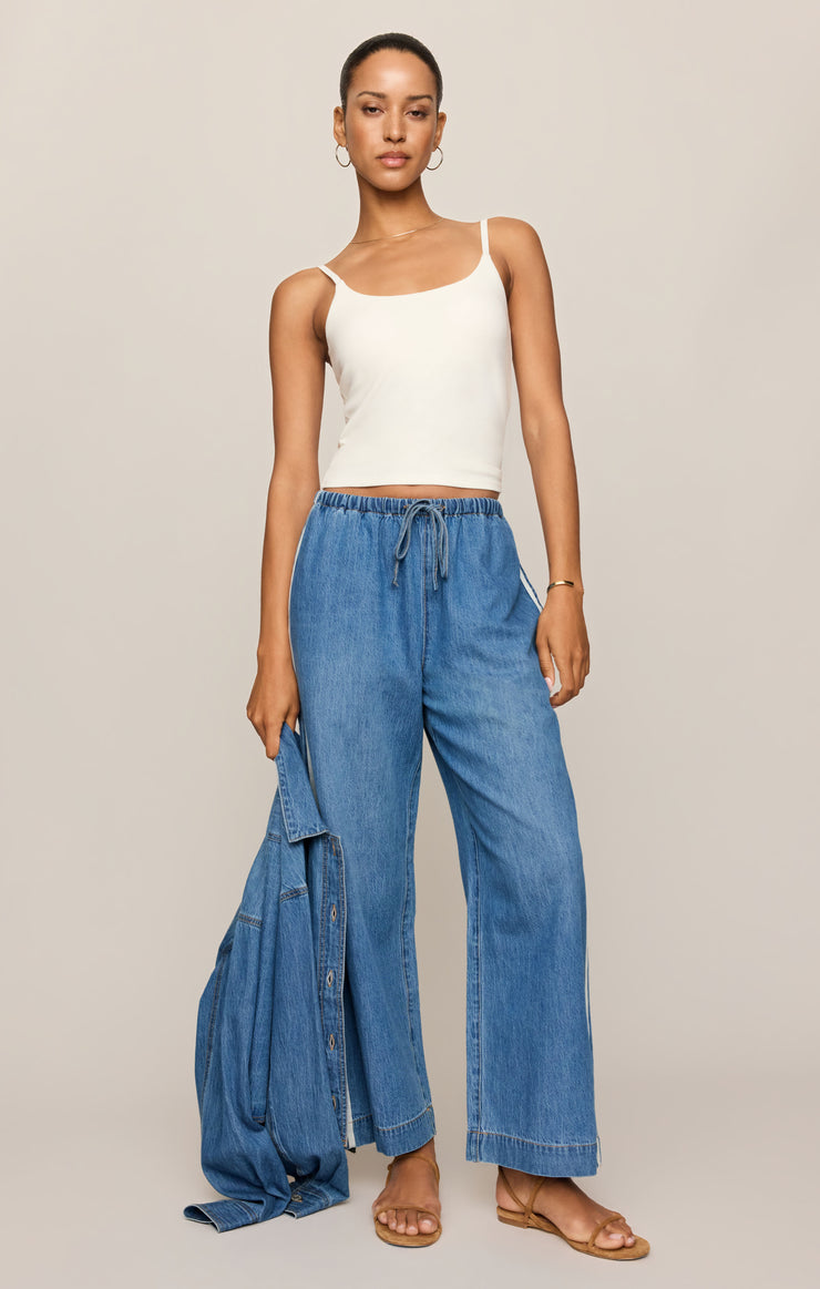 Pants The Sidelines Denim Track Pant Dreamstate