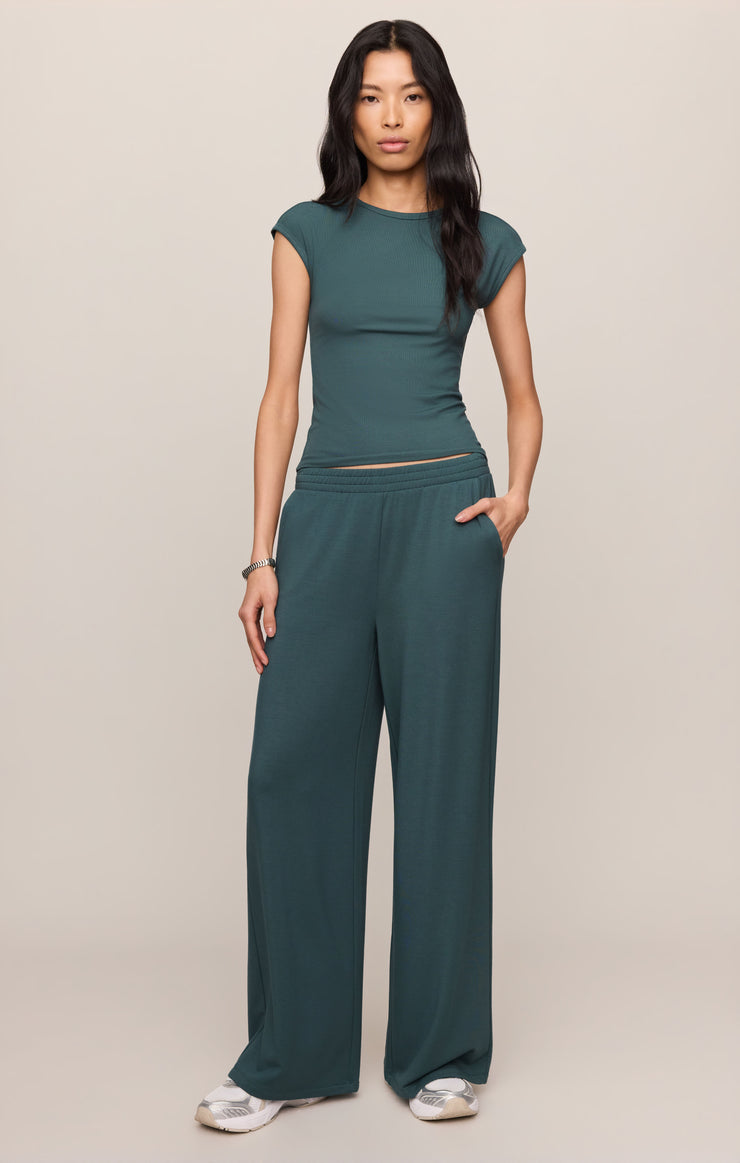 Pants In Transit Modal Pant Emerald Cove