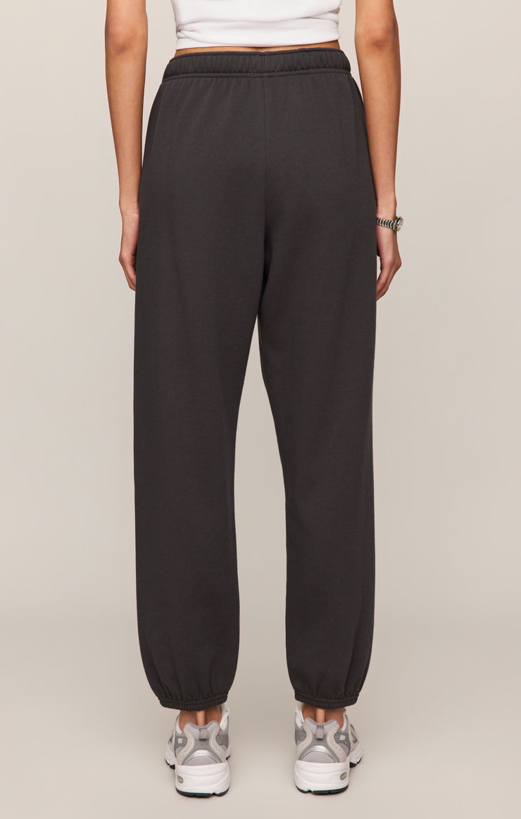 Pants Uptown Classic Fleece Jogger Ash Black
