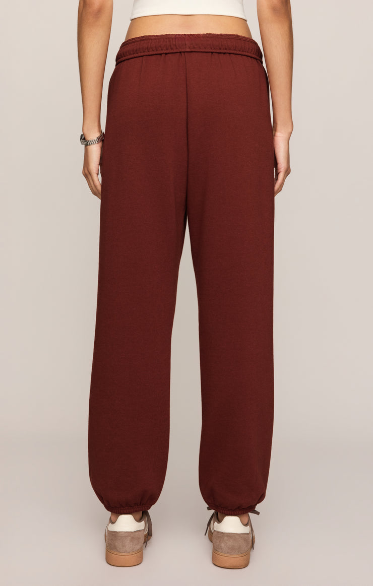 Pants Uptown Classic Fleece Jogger Velvet Rouge