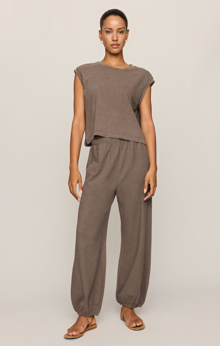 Pants Deena Balloon Knit Jogger Pebble Coast