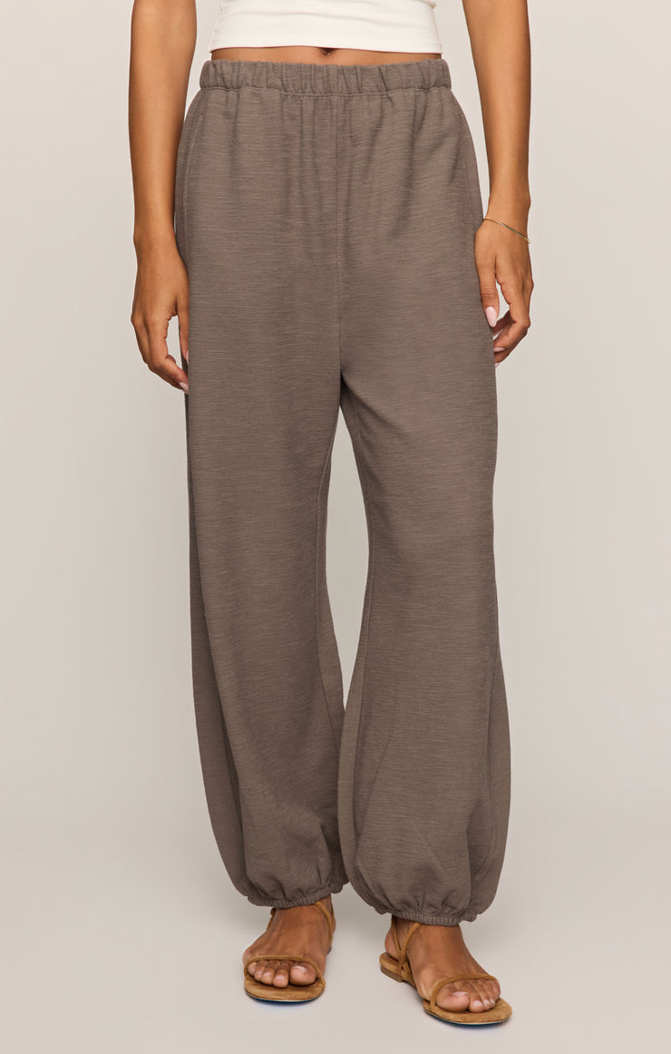 Pants Deena Balloon Knit Jogger Pebble Coast