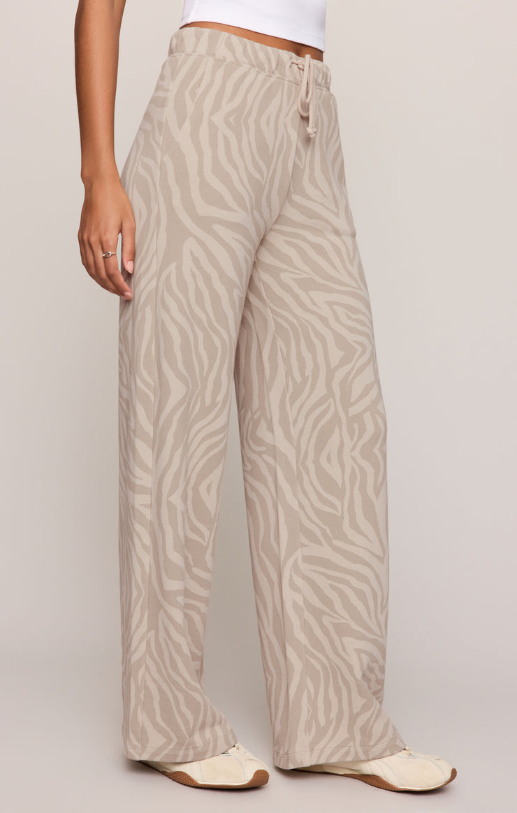 Pants Hunter Knit Zebra Pant Zebra Soapstone