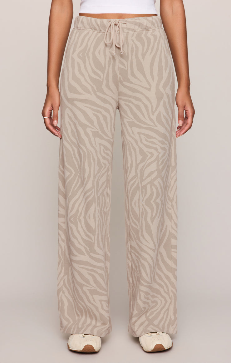 Pants Hunter Knit Zebra Pant Zebra Soapstone