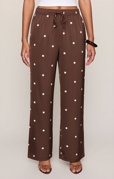 Lara Satin Dot Wide Leg Pant – Z SUPPLY