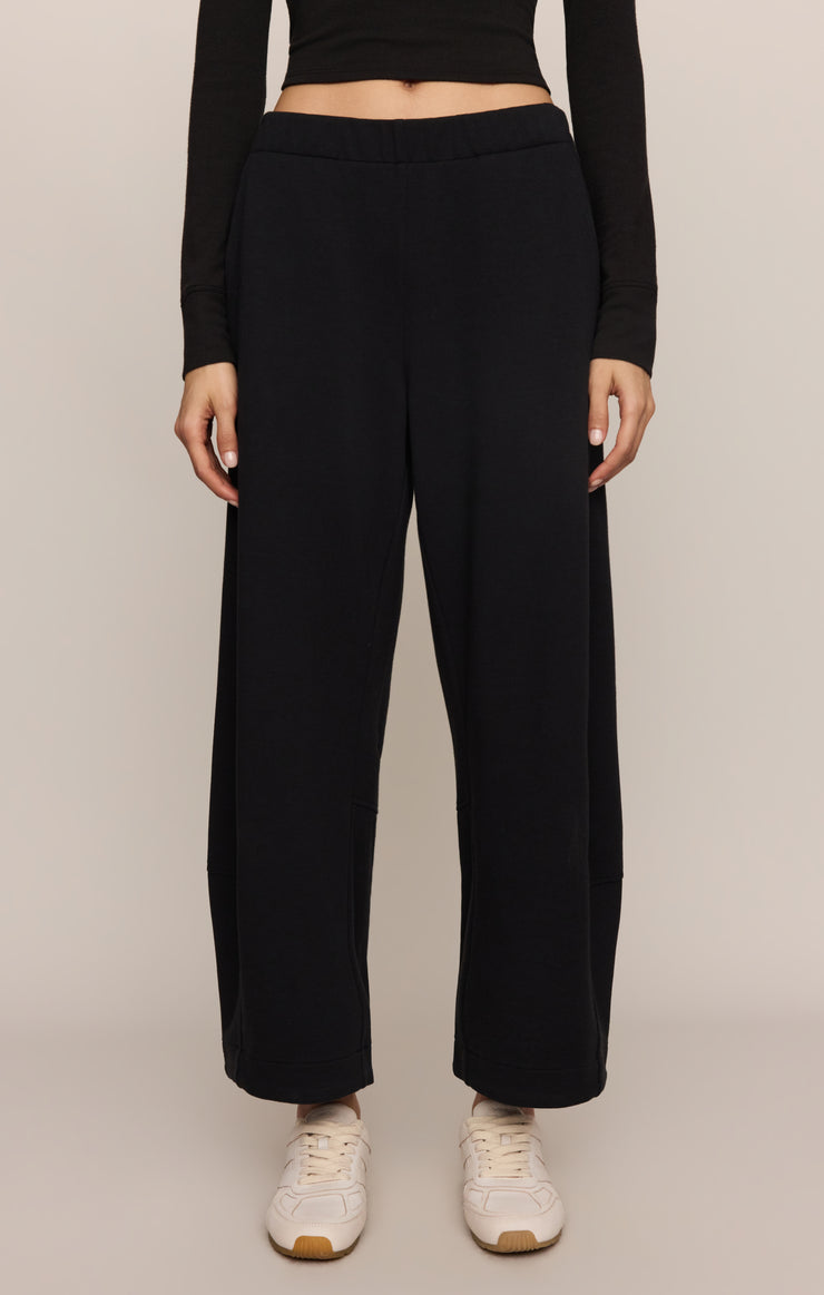 Pants Neo Knit Barrel Leg Pant Black