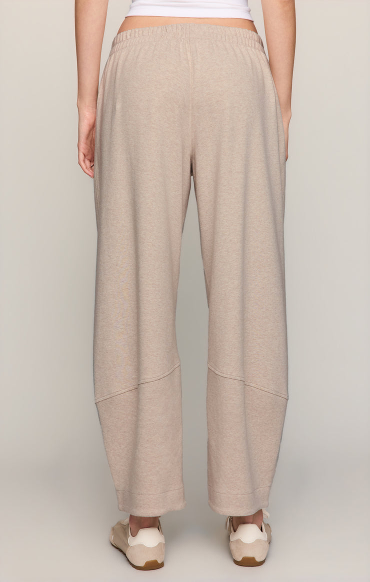 Pants Neo Knit Barrel Leg Pant Natural Heather