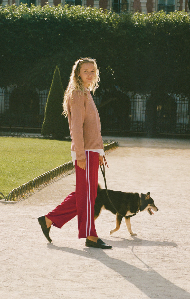 In Stride Satin Track Pant