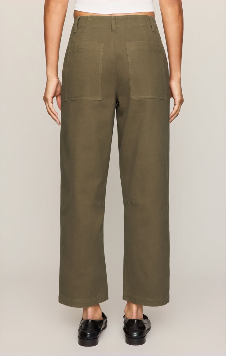 Pants Colman Bowed Utility Pant Golden Olive