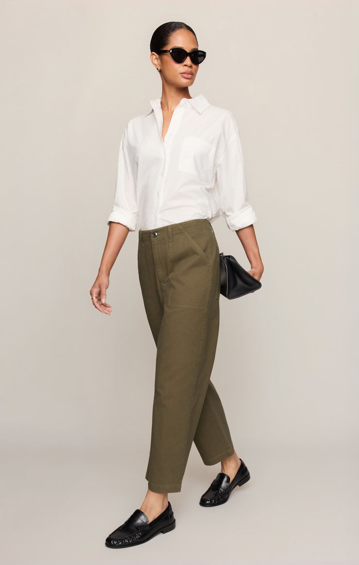 Pants Colman Bowed Utility Pant Golden Olive