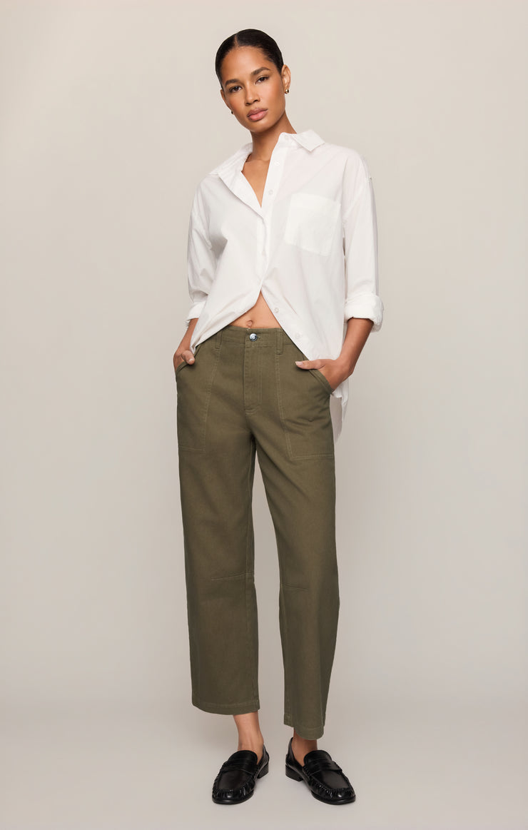 Pants Colman Bowed Utility Pant Golden Olive